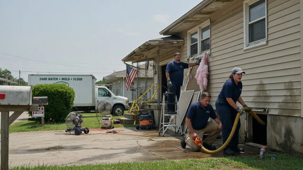 Water Damage Repair in Woodville, TX near me